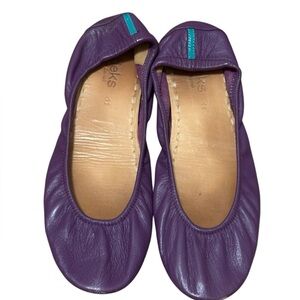 Tieks Purple Ballet Flats with Box and bag